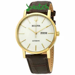 ĐỒNG HỒ NAM BULOVA AUTOMATIC  97C107 DÂY DA
