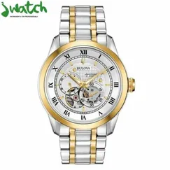 ĐỒNG HỒ NAM BULOVA AUTOMATIC HỞ TIM 98A230 DÂY KIM LOẠI