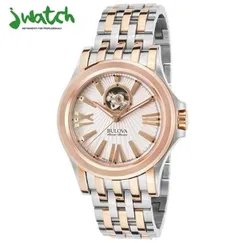ĐỒNG HỒ NAM BULOVA AUTOMATIC HỞ TIM 65A105 DÂY KIM LOẠI
