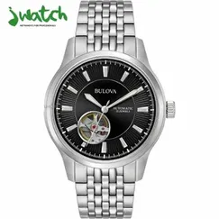ĐỒNG HỒ NAM BULOVA AUTOMATIC HỞ TIM 96A191 DÂY KIM LOẠI