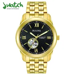ĐỒNG HỒ NAM BULOVA AUTOMATIC HỞ TIM 97A132 DÂY KIM LOẠI