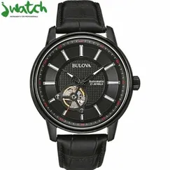 ĐỒNG HỒ NAM BULOVA AUTOMATIC HỞ TIM 98A139 DÂY DA
