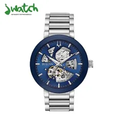 ĐỒNG HỒ NAM BULOVA AUTOMATIC SKELETON 96A204 DÂY KIM LOẠI