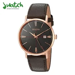 ĐỒNG HỒ NAM BULOVA QUARTZ  97B154 DÂY DA