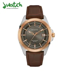 ĐỒNG HỒ NAM BULOVA QUARTZ  98B267 DÂY DA