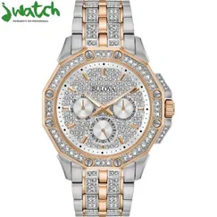 ĐỒNG HỒ NAM BULOVA QUARTZ  98C133 DÂY KIM LOẠI