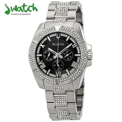 ĐỒNG HỒ NAM BULOVA QUARTZ CHRONOGRAPH 96C126 DÂY KIM LOẠI