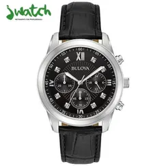 ĐỒNG HỒ NAM BULOVA QUARTZ CHRONOGRAPH  96D134 DÂY DA