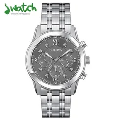 ĐỒNG HỒ NAM BULOVA QUARTZ CHRONOGRAPH 96D135 DÂY KIM LOẠI