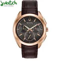 ĐỒNG HỒ NAM BULOVA QUARTZ CHRONOGRAPH 97A124 DÂY DA