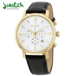 ĐỒNG HỒ NAM BULOVA QUARTZ CHRONOGRAPH  97B155 DÂY DA