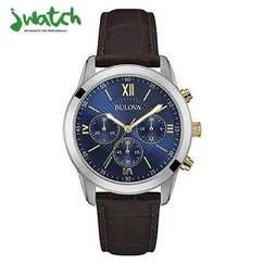 ĐỒNG HỒ NAM BULOVA QUARTZ CHRONOGRAPH 98A151 DÂY DA