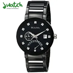 ĐỒNG HỒ NAM BULOVA QUARTZ CHRONOGRAPH  98D109 DÂY KIM LOẠI