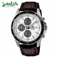 ĐỒNG HỒ NAM CASIO QUARTZ CHRONOGRAPH EFR-526L-7AVUDF DÂY DA