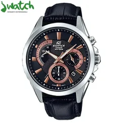 ĐỒNG HỒ NAM CASIO QUARTZ CHRONOGRAPH EFV-580L-1AVUDF DÂY DA