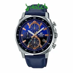 ĐỒNG HỒ NAM CASIO QUARTZ CHRONOGRAPH EFV-600L-2AVUDF DÂY DA