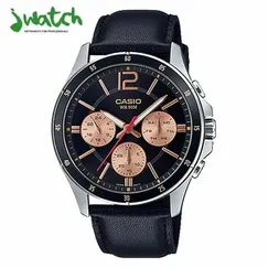 ĐỒNG HỒ NAM CASIO QUARTZ  MTP-1374L-1A2VDF DÂY DA