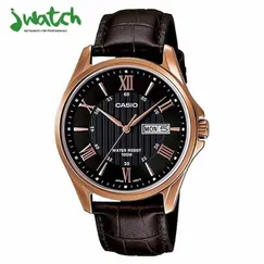 ĐỒNG HỒ NAM CASIO QUARTZ  MTP-1384L-1AVDF DÂY DA