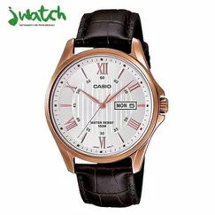 ĐỒNG HỒ NAM CASIO QUARTZ  MTP-1384L-7AVDF DÂY DA