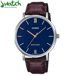 ĐỒNG HỒ NAM CASIO QUARTZ  MTP-VT01L-2BUDF DÂY DA