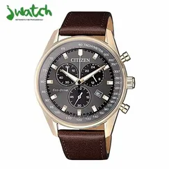 ĐỒNG HỒ NAM CITIZEN ECO-DRIVE CHRONOGRAPH AT2393-17H DÂY DA