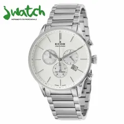 ĐỒNG HỒ NAM EDOX QUARTZ CHRONOGRAPH 10409-3A-AIN DÂY KIM LOẠI