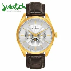 ĐỒNG HỒ NAM EDOX QUARTZ MOONPHASE 40008-37J-AID DÂY DA