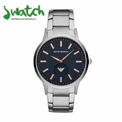 ĐỒNG HỒ NAM EMPORIO ARMANI QUARTZ AR11137 DÂY KIM LOẠI