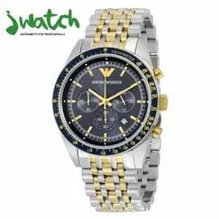 ĐỒNG HỒ NAM EMPORIO ARMANI QUARTZ CHRONOGRAPH AR6088 DÂY KIM LOẠI
