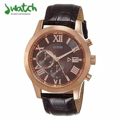 ĐỒNG HỒ NAM GUESS QUARTZ CHRONOGRAPH W0669G1 DÂY DA