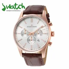 ĐỒNG HỒ NAM JACQUES LEMANS QUARTZ CHRONOGRAPH 1-2025E DÂY DA