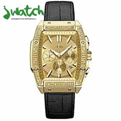 ĐỒNG HỒ NAM JBW QUARTZ CHRONOGRAPH J6379E DÂY DA