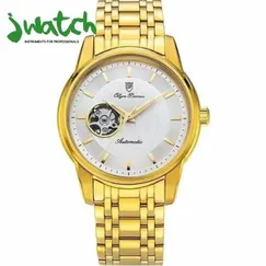 ĐỒNG HỒ NAM OLYM PIANUS AUTOMATIC HỞ TIM OP990-162AMK-T DÂY KIM LOẠI
