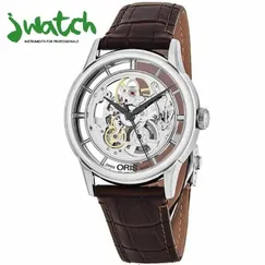 ĐỒNG HỒ NAM ORIS AUTOMATIC SKELETON 73476844051LS DÂY DA