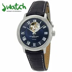 ĐỒNG HỒ NAM RAYMOND WEIL AUTOMATIC HỞ TIM 2227-STC-00508 DÂY DA