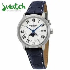 ĐỒNG HỒ NAM RAYMOND WEIL AUTOMATIC MOONPHASE 2240-STC-00655 DÂY DA
