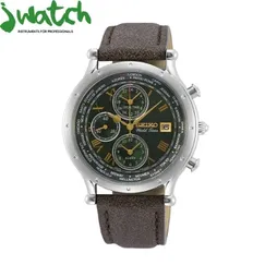 ĐỒNG HỒ NAM SEIKO ĐIỆN TỬ WORLD TIME SPL057P1 DÂY DA