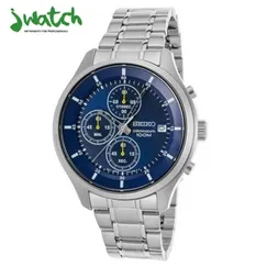 ĐỒNG HỒ NAM SEIKO QUARTZ CHRONOGRAPH SKS537 DÂY KIM LOẠI