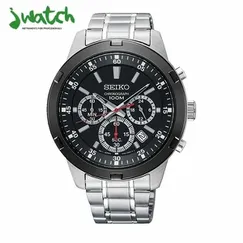 ĐỒNG HỒ NAM SEIKO QUARTZ CHRONOGRAPH SKS611P1 DÂY KIM LOẠI