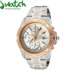 ĐỒNG HỒ NAM SEIKO QUARTZ CHRONOGRAPH SNAE08P1 DÂY KIM LOẠI