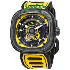 ĐỒNG HỒ NAM SEVENFRIDAY AUTOMATIC MẶT VUÔNG P3B/03 DÂY DA