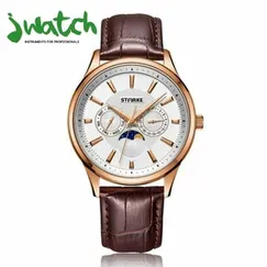 ĐỒNG HỒ NAM STARKE QUARTZ MOONPHASE SK027PM DÂY DA