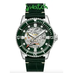 ĐỒNG HỒ NAM THOMAS EARNSHAW ADMIRAL POLE AUTOMATIC SEMI-SKELETON ES-8185-02 DÂY DA
