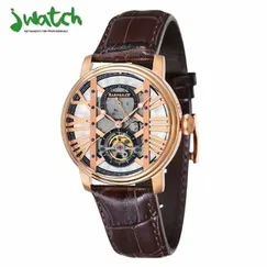 ĐỒNG HỒ NAM THOMAS EARNSHAW AUTOMATIC SKELETON ES-8095-03 DÂY DA