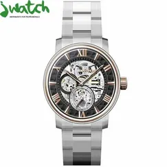 ĐỒNG HỒ NAM THOMAS EARNSHAW AUTOMATIC SKELETON ES-8120-11 DÂY KIM LOẠI