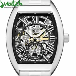 ĐỒNG HỒ NAM THOMAS EARNSHAW AUTOMATIC SKELETON ES-8123-11 DÂY KIM LOẠI
