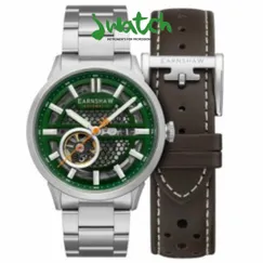 ĐỒNG HỒ NAM THOMAS EARNSHAW AUTOMATIC SKELETON ES-8127-33 DÂY KIM LOẠI