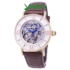 ĐỒNG HỒ NAM THOMAS EARNSHAW DARWIN AUTOMATIC SEMI-SKELETON ES-8038-03 DÂY DA