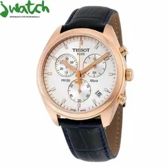 ĐỒNG HỒ NAM TISSOT QUARTZ CHRONOGRAPH T101.417.36.031.00 DÂY DA