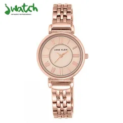 ĐỒNG HỒ NỮ ANNE KLEIN QUARTZ AK2158RGRG DÂY KIM LOẠI